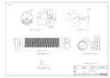 リンナイ DPS-100KA 商品図面 施工説明書 ダンパー付排湿管セット 商品図面1
