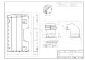 リンナイ DT-252NF 商品図面 施工説明書 排湿トップセット 商品図面1