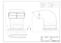 リンナイ DT-30NF 商品図面 施工説明書 3kg用排湿トップ 商品図面1