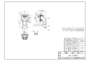 リンナイ IUBボックス22W13W 商品図面 13AペアUB貫通継手 商品図面1