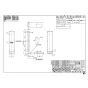 リンナイ KFL-AP4528SV 商品図面 施工説明書 スライド鋼板フィラー 商品図面1