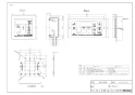リンナイ MBC-155V(A) 取扱説明書 商品図面 施工説明書 器具仕様書 ふろ給湯器 リモコンセット 商品図面1