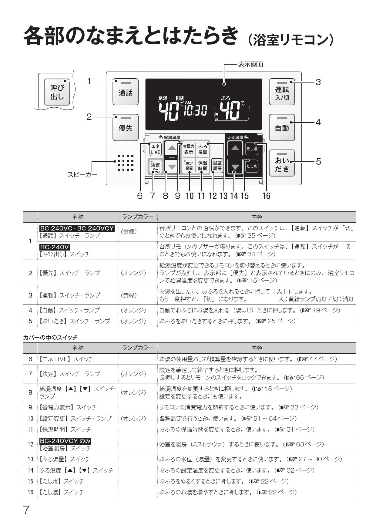 リンナイ MBC-240V取扱説明書 商品図面 施工説明書 | 通販 プロストア 
