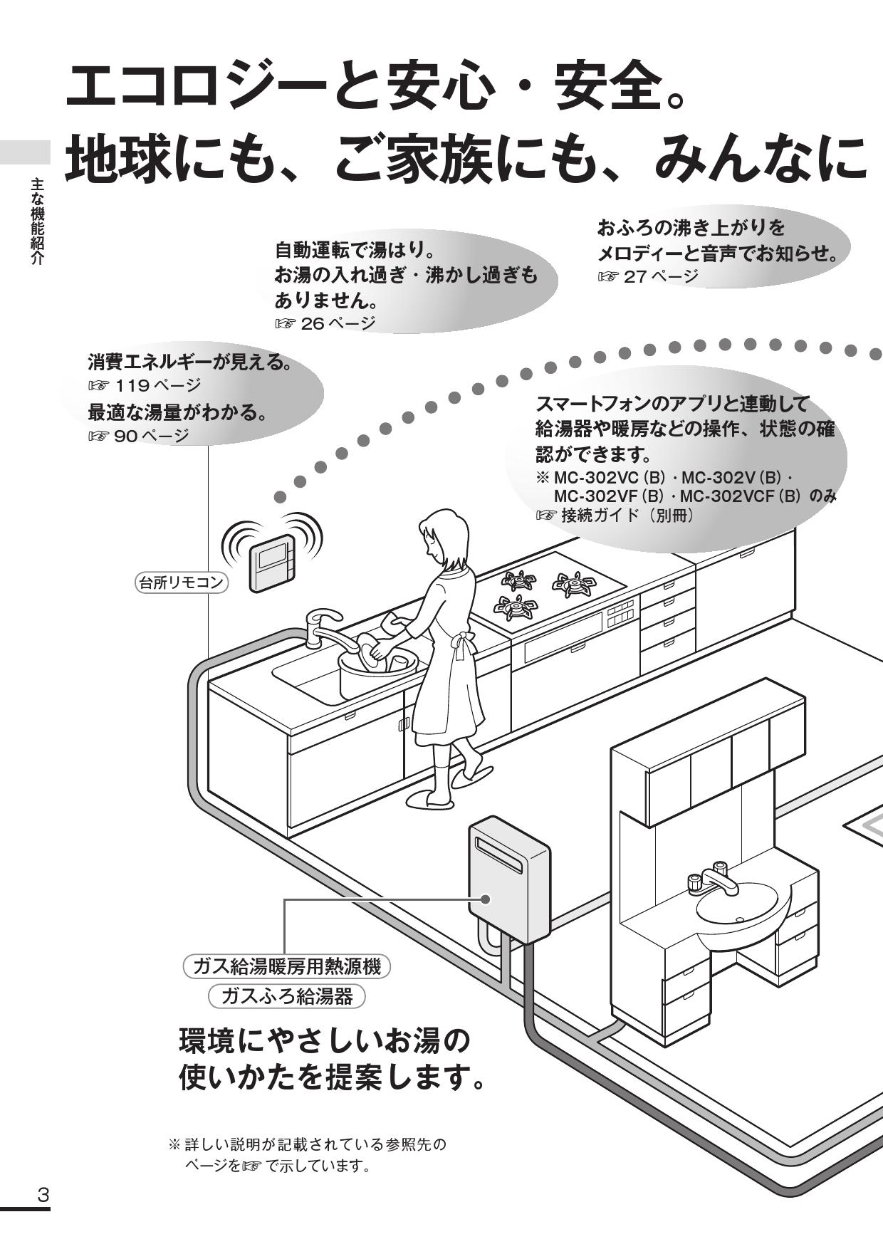 リンナイ Mbc Mb300vc取扱説明書 商品図面 施工説明書 器具仕様書 通販 プロストア ダイレクト