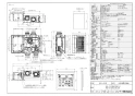 RBH-C333WK3SNP(A) 取扱説明書 商品図面 施工説明書 器具仕様書 浴室暖房乾燥機 天井埋込形 開口コンパクトタイプ 脱衣室暖房機能付 商品図面1