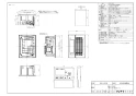 リンナイ RBH-C338T 取扱説明書 商品図面 施工説明書 器具仕様書 脱衣室暖房機 商品図面1