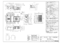 リンナイ RBH-C418K3P 取扱説明書 商品図面 施工説明書 器具仕様書 温水式浴室暖房乾燥機 天井埋込型 開口コンパクトタイプ 商品図面1