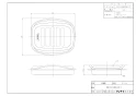 リンナイ RBO-C2V-1 取扱説明書 商品図面 ココット(単品) 取扱説明書1