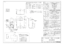 リンナイ RFS-E2008SA(B) 13A 取扱説明書 商品図面 施工説明書 器具仕様書 ガスふろ給湯器 浴槽隣接設置タイプ オート RFS-Eシリーズ 20号 屋外据置型 商品図面1