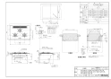 リンナイ RHS71W31E13RCSTW 13A 取扱説明書 商品図面 施工説明書 器具仕様書 グリル付ガスビルトインコンロ デリシア 3V乾電池タイプ 商品図面1