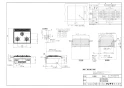 リンナイ RS31M5H2SBW 13A 取扱説明書 商品図面 施工説明書 器具仕様書 グリル付ガスビルトインコンロ メタルトップシリーズ 商品図面1