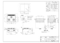 リンナイ RS31W27U12DGVW 13A 取扱説明書 商品図面 施工説明書 器具仕様書 グリル付ガスビルトインコンロ マイトーン 商品図面1