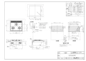 リンナイ RS31W28H2RBW 13A 取扱説明書 商品図面 施工説明書 器具仕様書 グリル付ガスビルトインコンロ メタルトップシリーズ 商品図面1