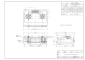 リンナイ RT64MH7R2-CL 13A 取扱説明書 商品図面 器具仕様書 ガステーブルコンロ スタンダードタイプ 商品図面1