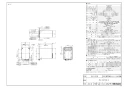 リンナイ RUF-HA163A-E 13A 取扱説明書 商品図面 施工説明書 器具仕様書 ガスふろ給湯器 壁貫通タイプ フルオート RUF-HAシリーズ 16号 壁貫通型 商品図面1