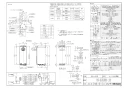 リンナイ RUF-SE1615SAT-L(A) 13A 取扱説明書 商品図面 施工説明書 器具仕様書 ガスふろ給湯器 設置フリータイプ オート RUF-SEシリーズ スリムタイプ 16号 PS扉内設置型/PS延長前排気型 商品図面1