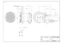 リンナイ UF-A110LQ 商品図面 施工説明書 循環金具 商品図面1