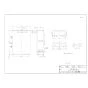 リンナイ UOP-G301-20 商品図面 施工説明書 排気カバー 商品図面1