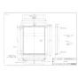 リンナイ UOP-P030 商品図面 施工説明書 扉内設置用取付BOX 商品図面1