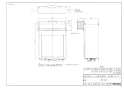 リンナイ WOP-3305 商品図面 施工説明書 側方排気アダプタ 商品図面1