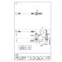 SANEI A5380A4-13 商品図面 厨房用ベンリー立形自在水栓［共用形］ 商品図面1