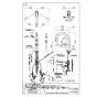 SANEI AEK8700EK 取扱説明書 商品図面 シングル混合栓（音声認識＆センサー式） 商品図面1