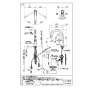 SANEI AEK8700E 取扱説明書 商品図面 シングル混合栓（音声認識＆センサー式） 商品図面1