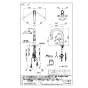 SANEI EK8700EDC 取扱説明書 商品図面 シングル混合栓（センサー式） 商品図面1