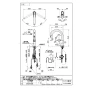 SANEI EK8700E 取扱説明書 商品図面 シングル混合栓（センサー式） 商品図面1