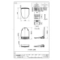 SANEI EW9020 商品図面 SANEI(サンエイ) 温水洗浄便座“シャワンザ” 商品図面1