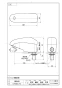SANEI EY50DC-13 商品図面 自動立水栓 商品図面1