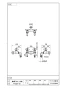 SANEI F136K-13 商品図面 散水用二口ホーム水栓 商品図面1