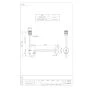 SANEI H750-25 商品図面 アフレナシＰトラップ 商品図面1