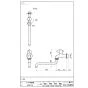 SANEI JA105-13 商品図面 ミニセラ自在水栓 商品図面1