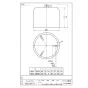 SANEI JH534-88X80 商品図面 ワントラップワン 商品図面1