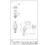 SANEI JY305V-13 商品図面 ミニセラカップリング横水栓 商品図面1
