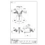 SANEI K17111ED-13 取扱説明書 商品図面 分解図 サンエイ(SANEI) シングル分岐混合栓 商品図面1