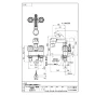 SANEI K31R-W 取扱説明書 商品図面 SANEI(サンエイ) ツーバルブスプレー混合栓（洗髪用） 商品図面1