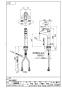 SANEI K4710NJK-2TU-13 取扱説明書 商品図面 分解図 シングルワンホール洗面混合栓 商品図面1