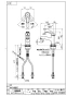 SANEI K4710NJV-U-13 取扱説明書 商品図面 分解図 シングルワンホール洗面混合栓 商品図面1