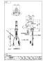 SANEI K4713JK-U-13 取扱説明書 商品図面 分解図 シングルワンホール洗面混合栓 商品図面1