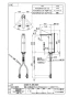 SANEI K4731NJV-2T-13 取扱説明書 商品図面 分解図 シングルワンホール洗面混合栓 商品図面1