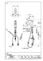 SANEI K47531JK-13 取扱説明書 商品図面 分解図 シングルワンホール洗面混合栓 商品図面1