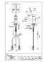 SANEI K475PJV-1-13 取扱説明書 商品図面 分解図 シングルワンホール洗面混合栓 商品図面1
