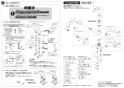 SANEI K7711MEK-13 取扱説明書 商品図面 分解図 サンエイ(SANEI) シングル台付切替シャワー混合栓 取扱説明書2