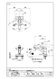 SANEI K7711MEK-13 取扱説明書 商品図面 分解図 サンエイ(SANEI) シングル台付切替シャワー混合栓 商品図面1