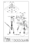SANEI K87120JK-13 取扱説明書 商品図面 施工説明書 分解図 サンエイ(SANEI) シングルワンホールスプレー混合栓 商品図面1