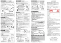 SANEI K87121EJK-13 取扱説明書 商品図面 分解図 サンエイ(SANEI) シングルワンホールスプレー混合栓 取扱説明書4