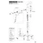 SANEI K87580E1JK-13 取扱説明書 商品図面 分解図 サンエイ(SANEI) シングル浄水器付ワンホールスプレー混合栓 取扱説明書29