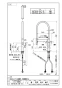 SANEI K8781JK-WJP-13 取扱説明書 商品図面 分解図 サンエイ(SANEI) シングルワンホールスプレー混合栓 商品図面1